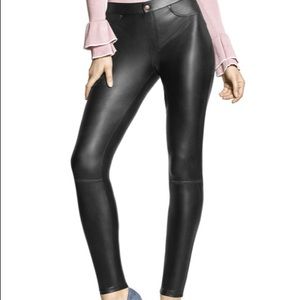 Hue faux leather pants